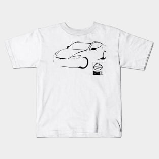 Tesla model s Kids T-Shirt